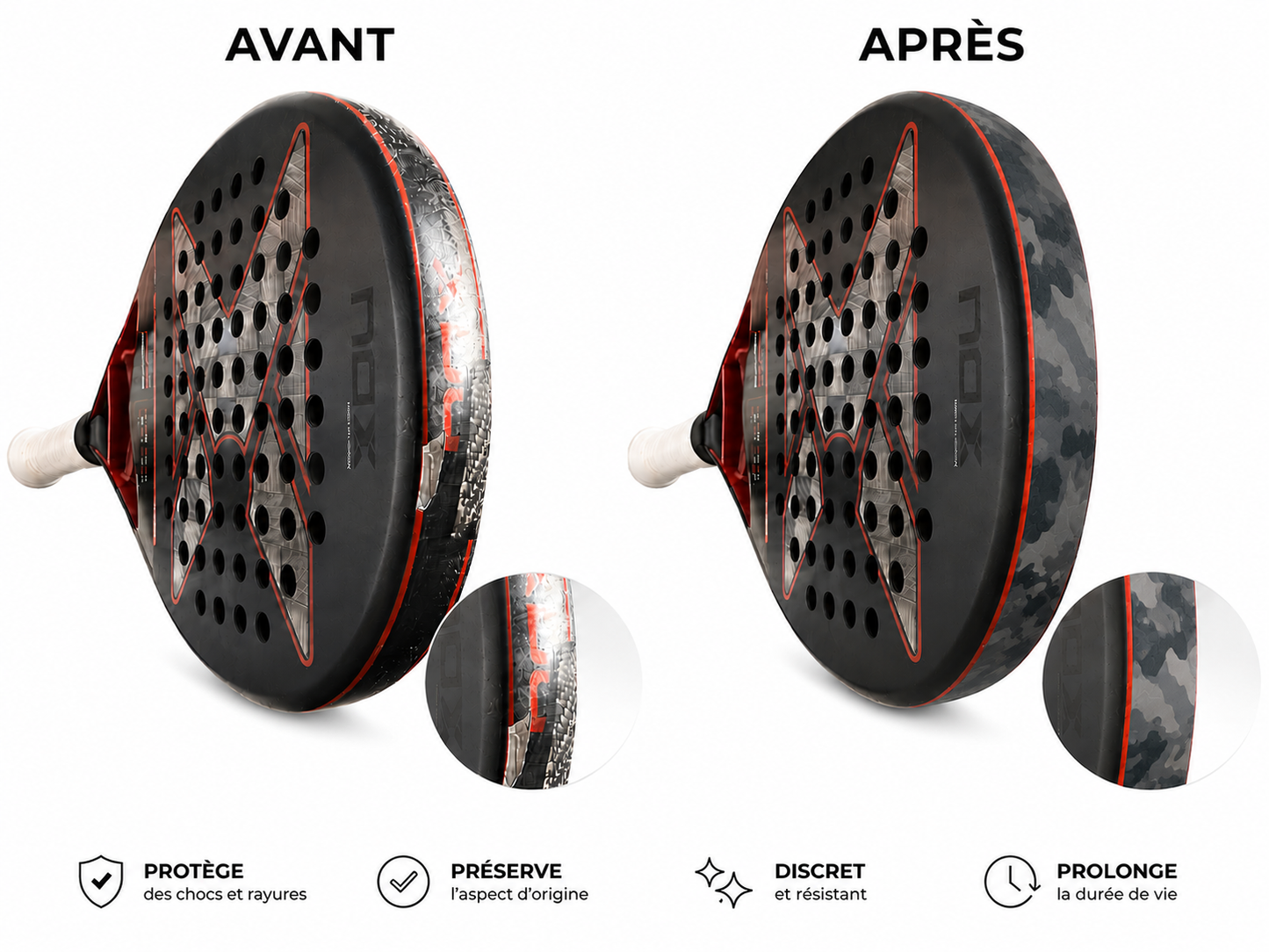 ➡️  My Padel Shield™ – Protection Premium pour Raquette de Padel