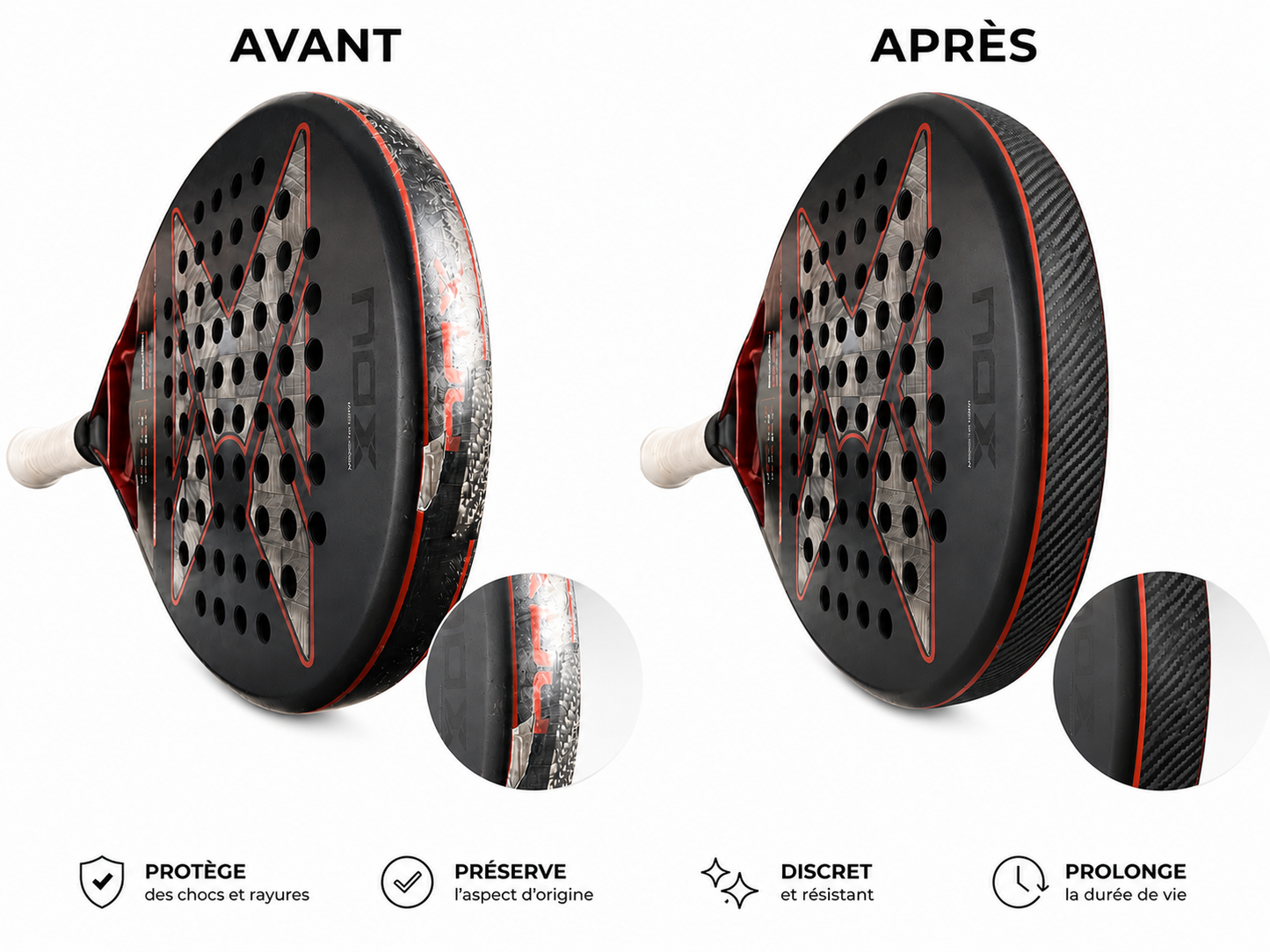 ➡️  My Padel Shield™ – Protection Premium pour Raquette de Padel