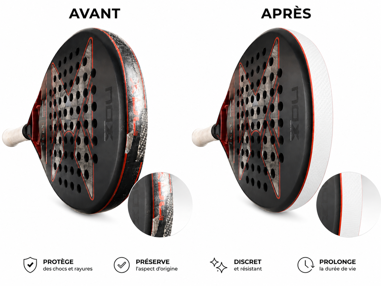 ➡️  My Padel Shield™ – Protection Premium pour Raquette de Padel